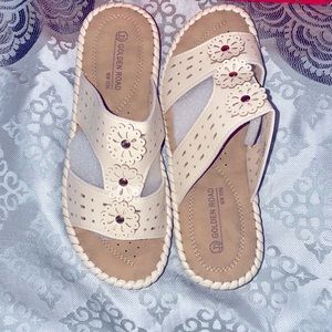 Golden Road NY Sandals